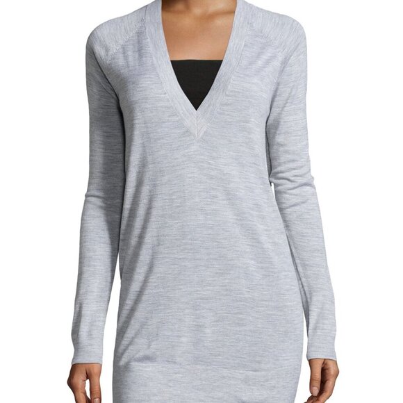 Theory Delrina L Preen V-Neck Sweater Size S - Picture 3 of 12